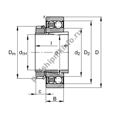 ��������� 2211-K-2RS-TVH-C3 + H311