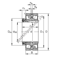 ��������� 23080-K-MB + H3080-HG